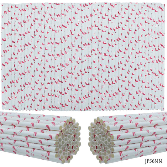 Gift To Love | Decorative Pipe Paper Straw | Pcs : 50 Pcs | Code : JPS6MM
