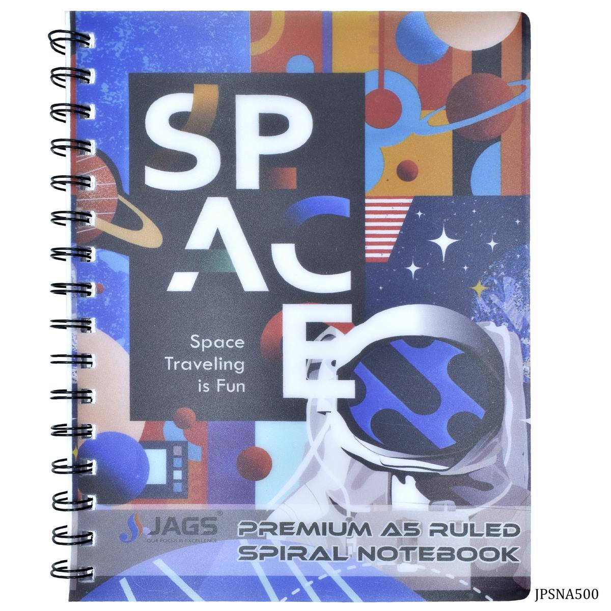 Gift To Love | Spiral Notebook Space Vector Abstract | Pcs : 160 Pages | Code : JPSNA500