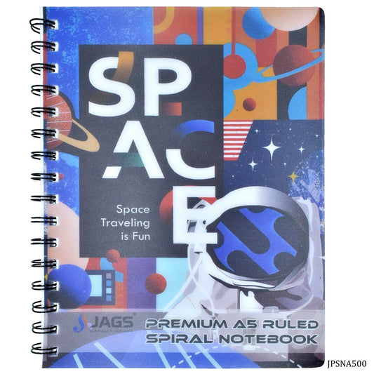 Gift To Love | Spiral Notebook Space Vector Abstract | Pcs : 160 Pages | Code : JPSNA500