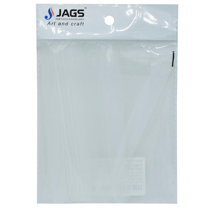 Gift To Love | Plastic Stick | Color : White | Pcs : 12 Pc Set | Code : JPSW12P