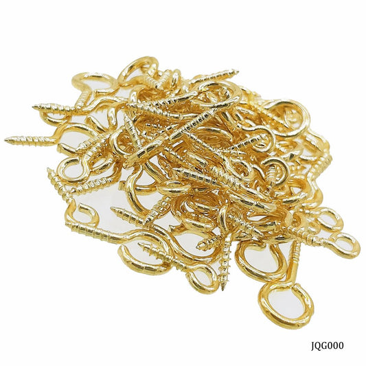 Gift To Love | Jewellery Q-Hooks | Color : Gold | Size : 10 Gm | Code : JQG000