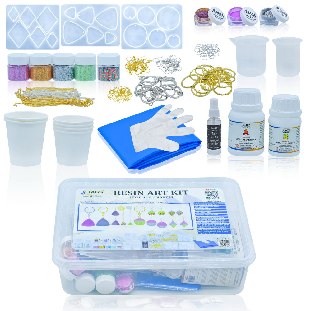 Gift To Love | Resin Art Kit For Jewellery Making | Code : JRAK200