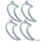 Gift To Love | Diy Metal Imitation 4Pcs Silver Moon | Code : JRDA14