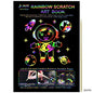 Gift To Love | Rainbow Scratch Paper | Size : A4 | Pcs : 10 Sheet | Code : JRSP00