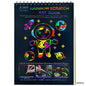 Gift To Love | Rainbow Scratch Paper Note Wiro | Size : A4 | Pcs : 10 Sheet | Code : JRSPA4