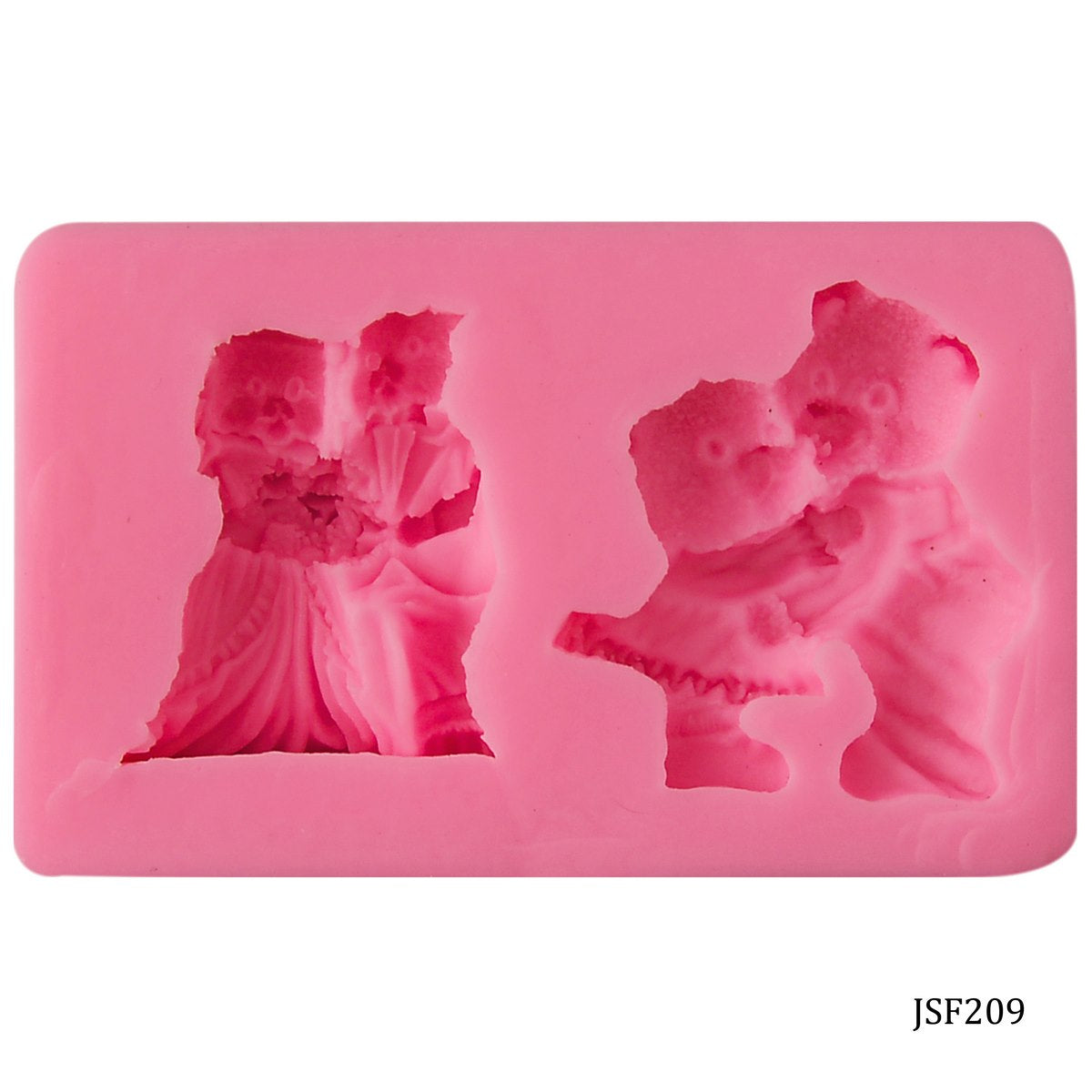 Gift To Love | Silicone Mould Teddy Bear | Code : JSF209