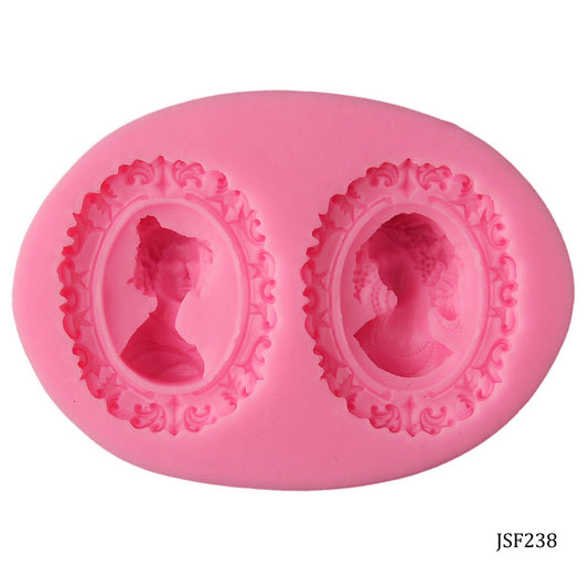 Gift To Love | Silicone Mould Queen Frame | Code : JSF238