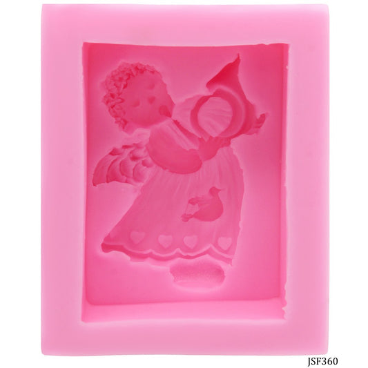 Gift To Love | Silicone Mould Musical Cupid | Code : JSF360