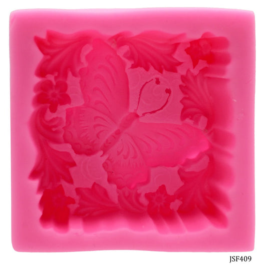 Gift To Love | Silicone Mould Butterfly Frame | Code : JSF409