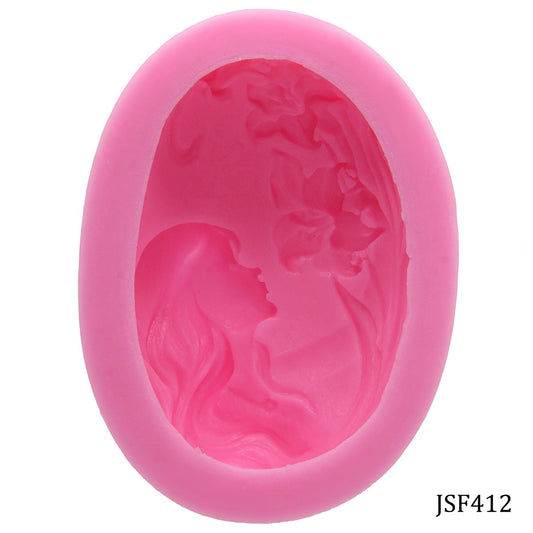 Gift To Love | Silicone Mould Long Hair Fairy | Code : JSF412