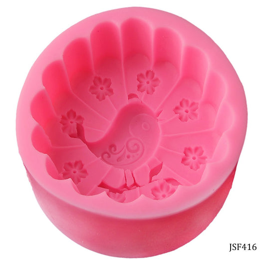 Gift To Love | Silicone Mould Circle Bird | Code : JSF416
