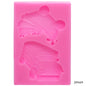 Gift To Love | Silicone Mould Baby Carriage Trolley Car | Code : JSF653