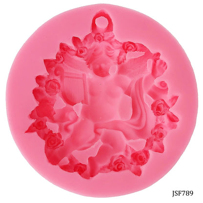 Gift To Love | Silicone Mould Baby Design With Wings | Code : JSF789
