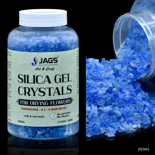 Gift To Love | Silica Flower Drying Gel | Color : Blue | Pcs : 500 Gms | Code : JSFD03