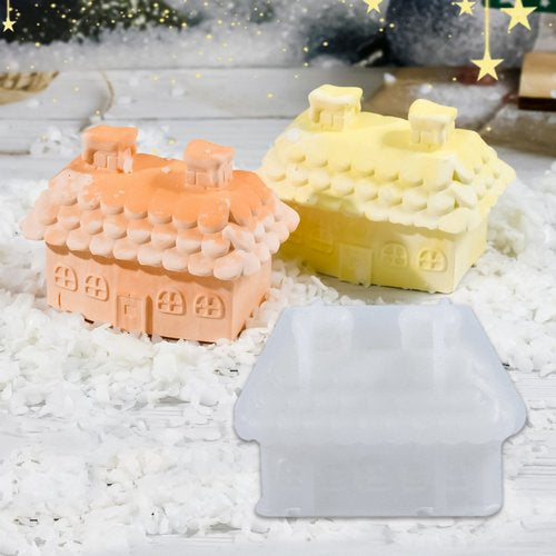 Gift To Love | Jags Silicone Mould House Candle | Code : JSM110