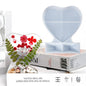 Gift To Love | Jags Silicone Mould Heart Photo Frame With Stand | Code : JSM115