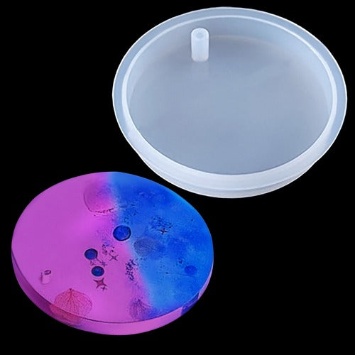 Gift To Love | Jags Silicone Mould Round Shape Keychain | Code : JSM139