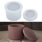 Gift To Love | Jags Silicone Mould Round Shape Jewellery Box | Code : JSM52