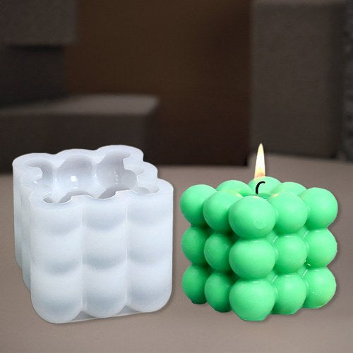 Gift To Love | Jags Silicone Mould Mini Bubble Candle | Code : JSM57