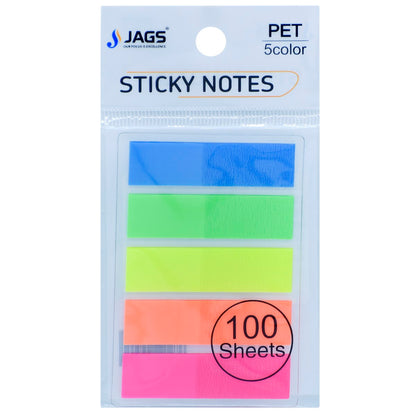 Gift To Love | Sticky Note Index Neon | Pcs : 100 Sheets Pack Of 5 Colour | Code : JSNA06