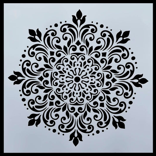 Gift To Love | Plastic Stencil Rangoli Design | Size : 10 X 10 | Code : JSP10-01
