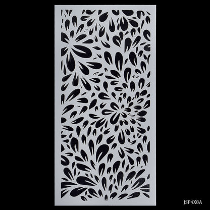 Gift To Love | Plastic Stencil Ganesh | Size : 4 X 8 Inch | Code : JSP4X8A