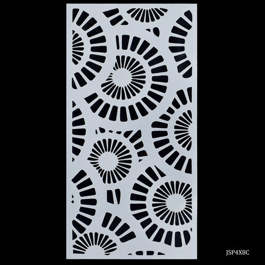 Gift To Love | Plastic Stencil | Size : 4 X 8 Inch | Code : JSP4X8C