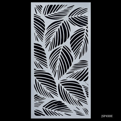 Gift To Love | Plastic Stencil | Size : 4 X 8 Inch | Code : JSP4X8E