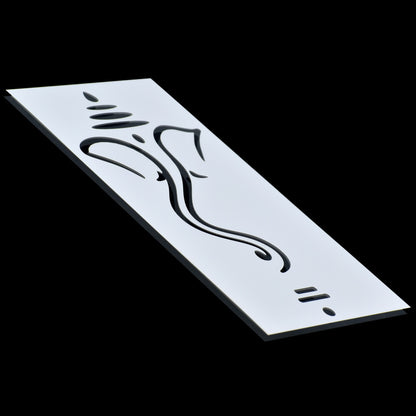 Gift To Love | Number Placement Stencil | Size : 8 Inch | Code : JSP4X8L