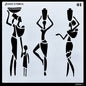 Gift To Love | Jags Stencil Plastic 6x6 1Pcs 1 No | Code : JSP6X6-1