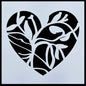 Gift To Love | Stencil Plastic | Size : 6 X 6 | Code : JSP6X6-38