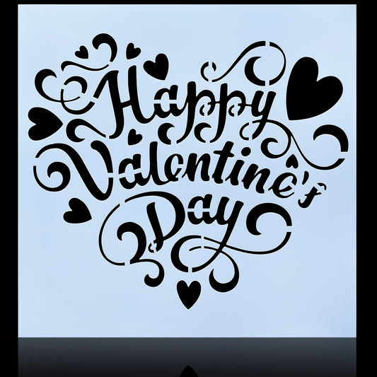 Gift To Love | Stencil Plastic | Size : 8 X 8 | Code : JSP8X8-12