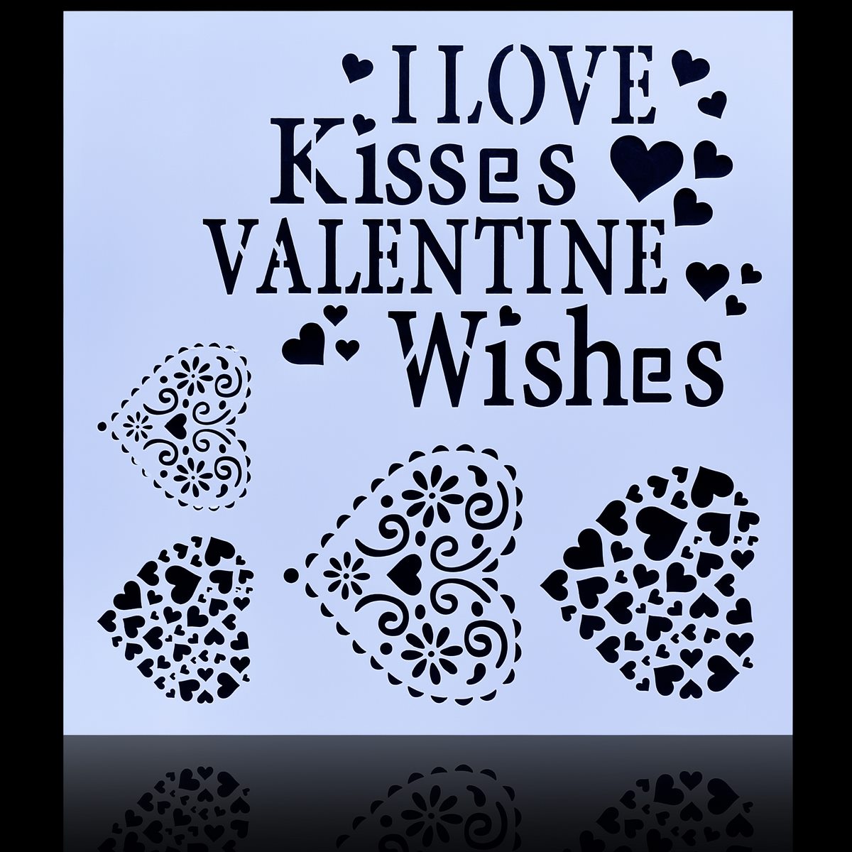 Gift To Love | Stencil Number 4 | Size : 8X8 | Code : JSP8X8-4
