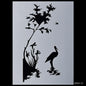 Gift To Love | Swan Design Stencil | Size : A5 | Code : JSPA5-12