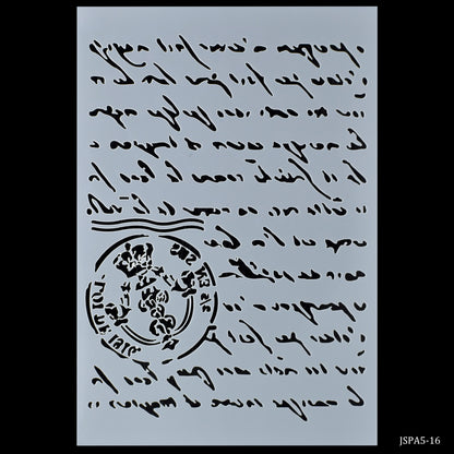 Gift To Love | Stencil Plastic Words Design | Size : A5 | Code : JSPA5-16
