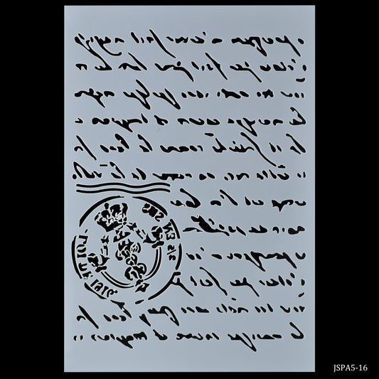 Gift To Love | Stencil Plastic Words Design | Size : A5 | Code : JSPA5-16