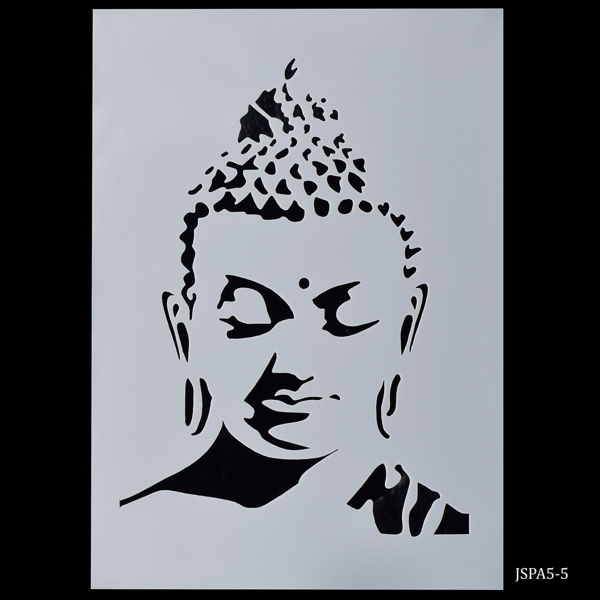 Gift To Love | Gautam Buddha Stencil | Size : A5 | Code : JSPA5-5