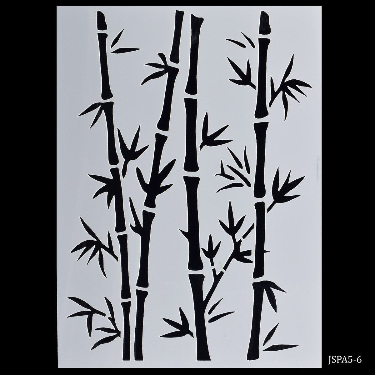 Gift To Love | Bamboo Tree Stencil | Size : A5 | Code : JSPA5-6