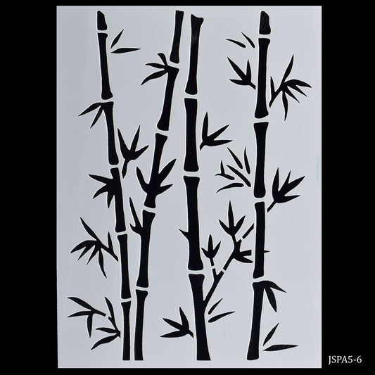 Gift To Love | Bamboo Tree Stencil | Size : A5 | Code : JSPA5-6