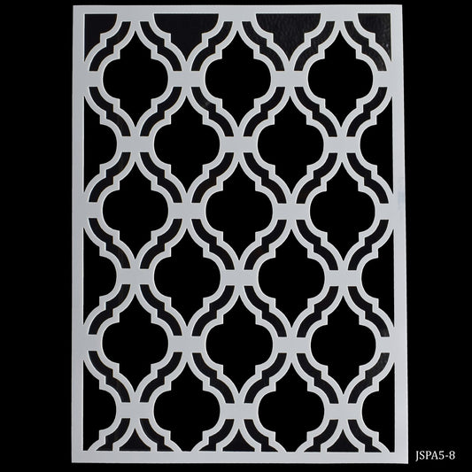 Gift To Love | Stencil Plastic Wall Decor Design | Size : A5 | Code : JSPA5-8