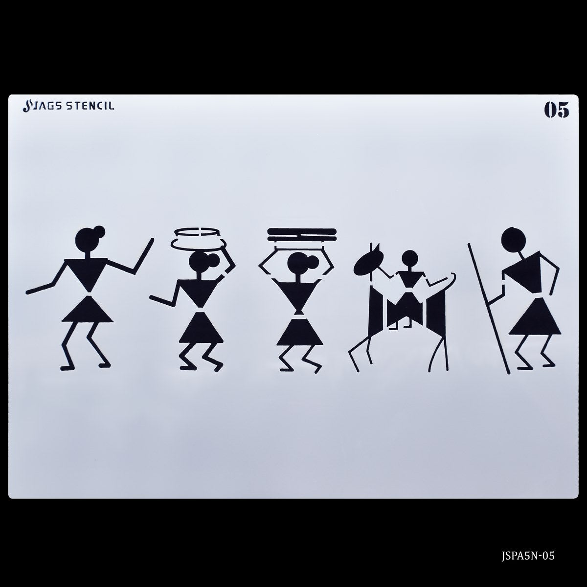 Gift To Love | Stencil Number 5 | Size : A5 | Code : JSPA5N-05