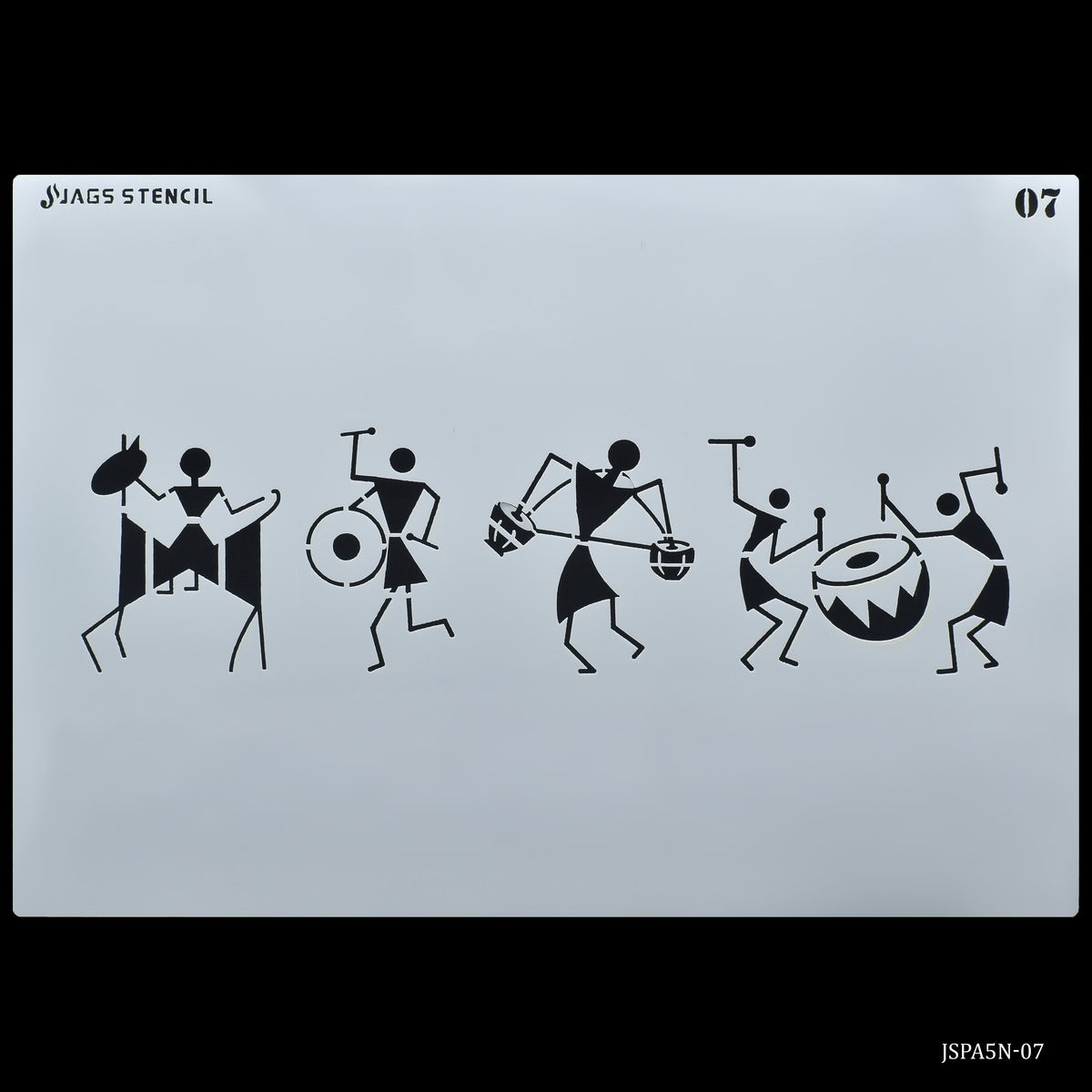 Gift To Love | Stencil Number 7 | Size : A5 | Code : JSPA5N-07