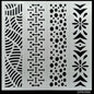 Gift To Love | Stencil Plastic Border 4 In 1 | Size : 2 X 8 Inch | Code : JSPB2X8A