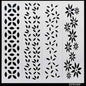 Gift To Love | Jags Stencil Plastic Border 4in1 2x8 Inch | Code : JSPB2X8F