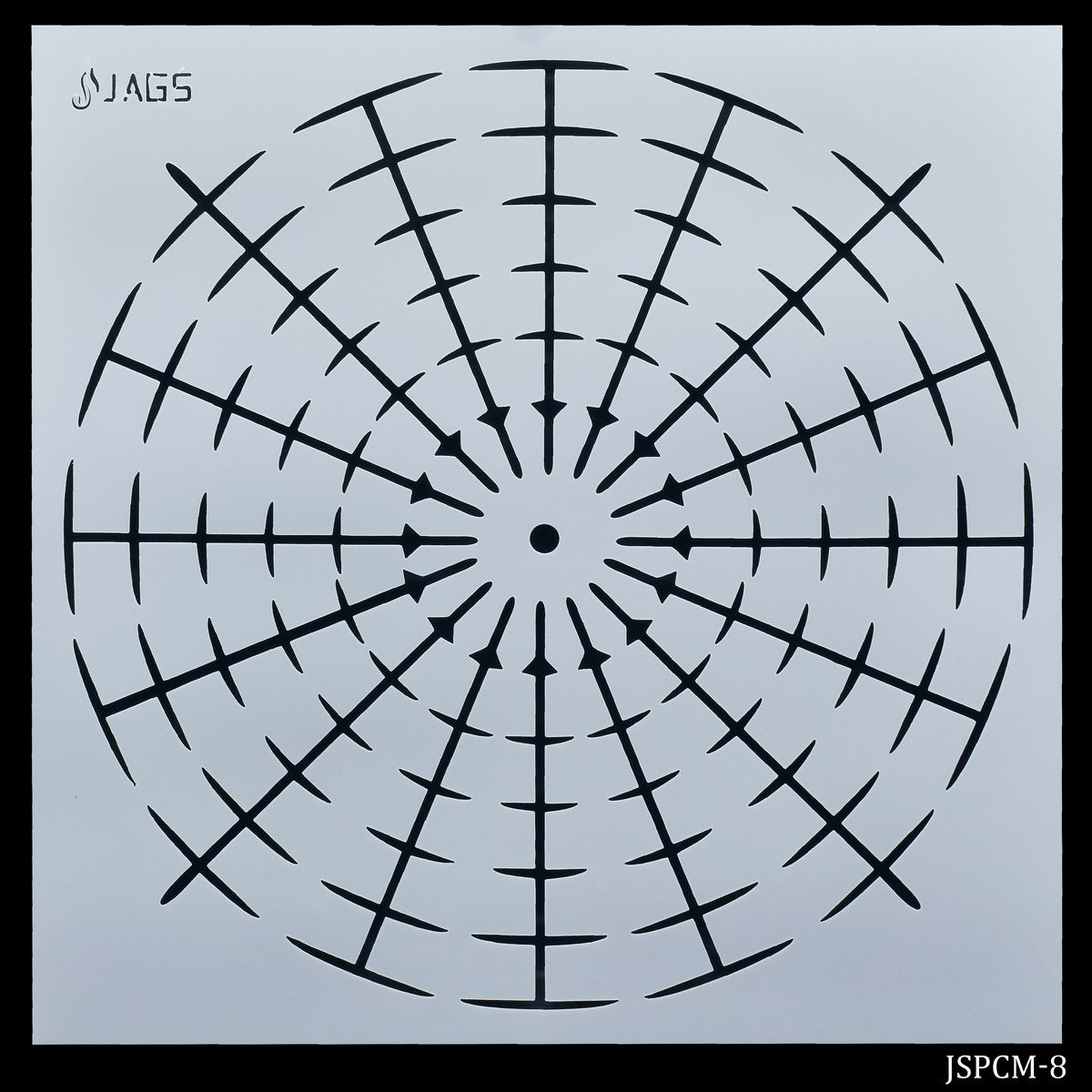 Gift To Love | Number Placement Stencil | Size : 12 Inch | Code : JSPCM-8@OLD