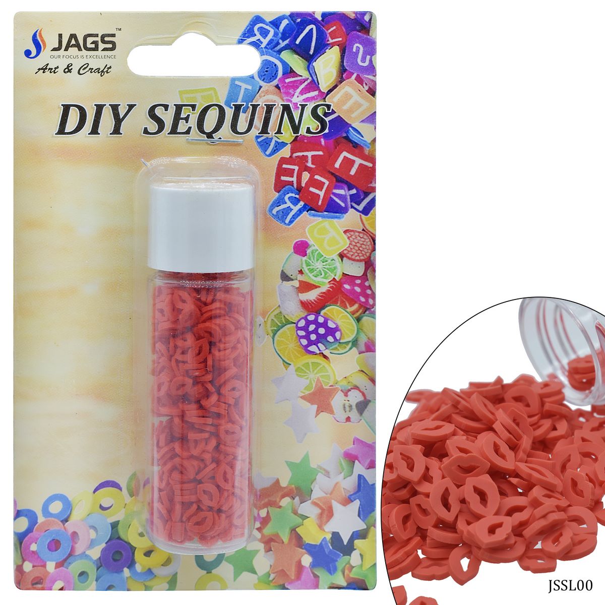 Gift To Love | Sequins Shaker Lips | Code : JSSL00