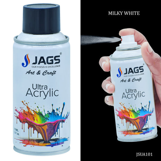 Gift To Love | Spray Ultra Acrylic | Color : Milky White | Size : 150 Ml | Code : JSUA101