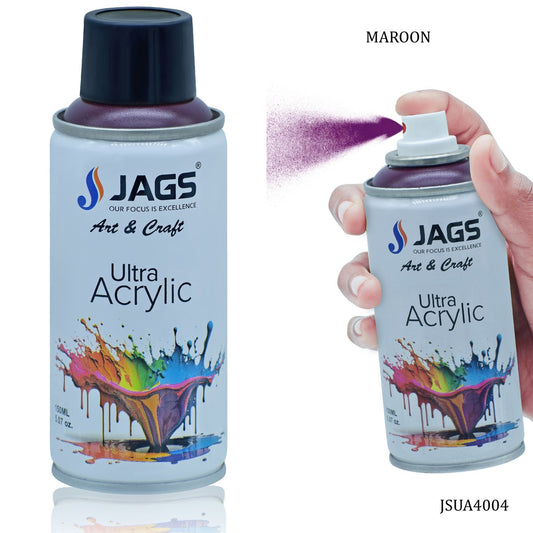 Gift To Love | Spray Ultra Acrylic | Color : Marron | Size : 150 Ml | Code : JSUA4004