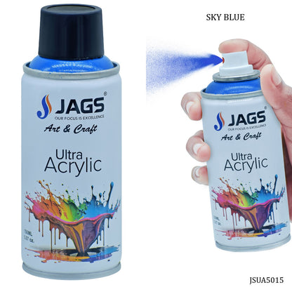 Gift To Love | Spray Ultra Acrylic | Color : Sky Blue | Size : 150 Ml | Code : JSUA5015