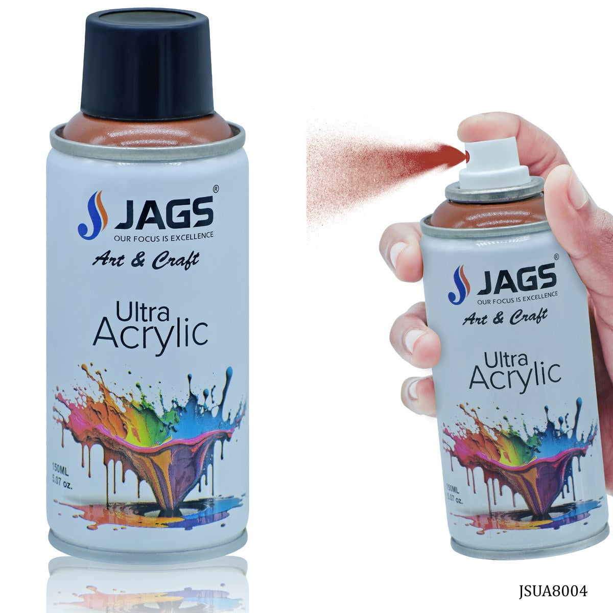 Gift To Love | Spray Ultra Acrylic | Color : Signal Brown | Size : 150 Ml | Code : JSUA8004